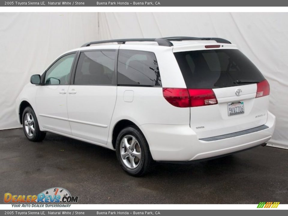 2005 Toyota Sienna LE Natural White / Stone Photo #2