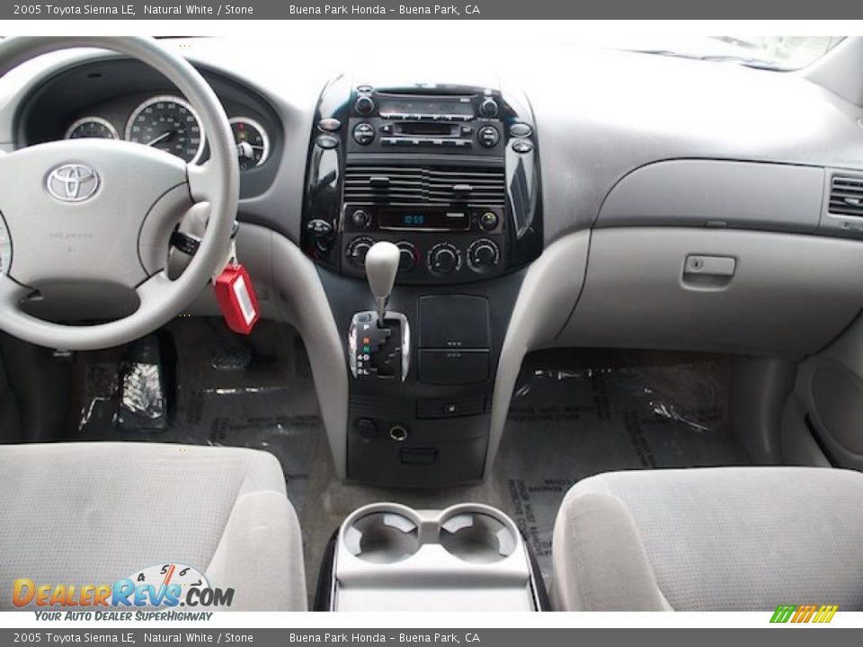 2005 Toyota Sienna LE Natural White / Stone Photo #5
