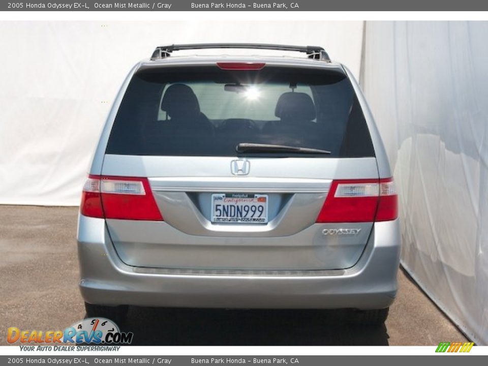 2005 Honda Odyssey EX-L Ocean Mist Metallic / Gray Photo #9