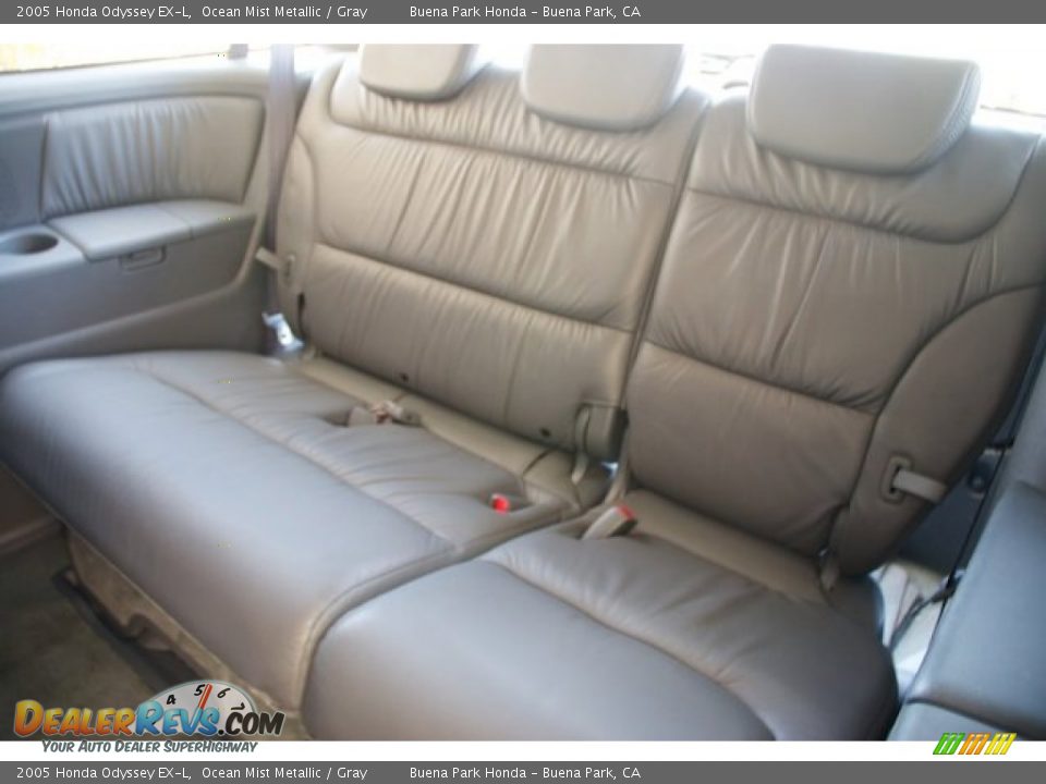 2005 Honda Odyssey EX-L Ocean Mist Metallic / Gray Photo #16