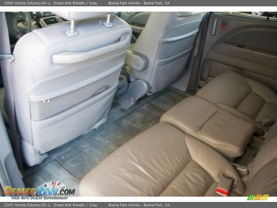 2005 Honda Odyssey EX-L Ocean Mist Metallic / Gray Photo #19