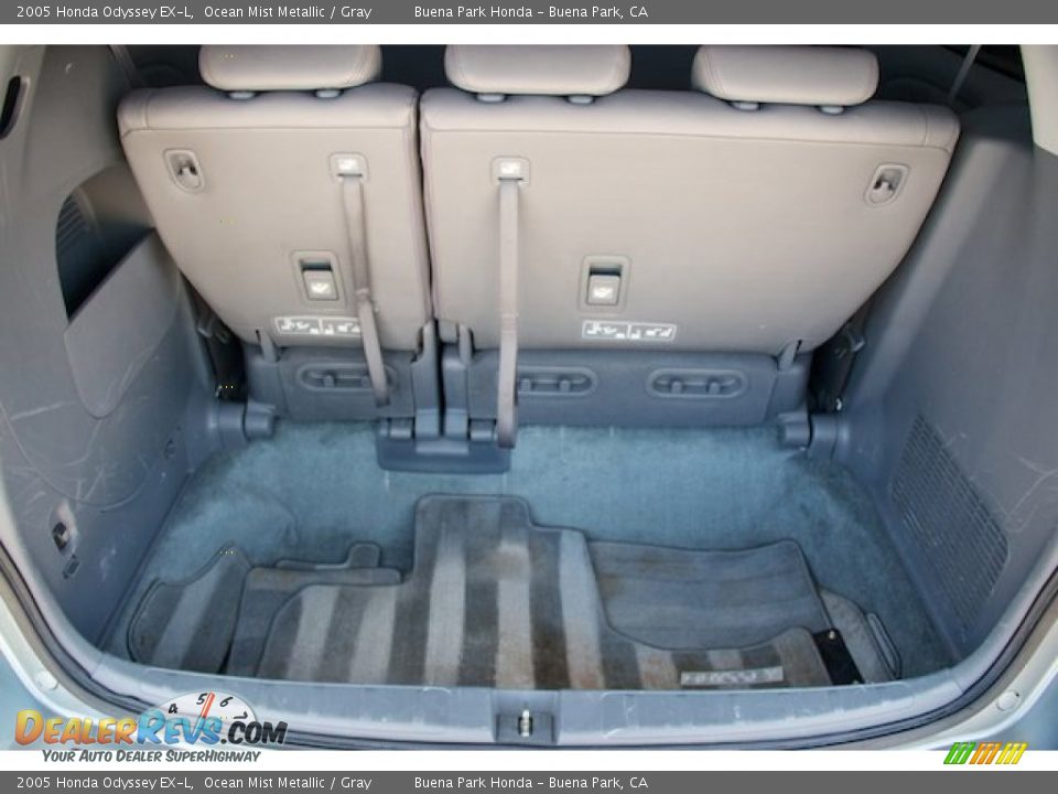 2005 Honda Odyssey EX-L Ocean Mist Metallic / Gray Photo #20