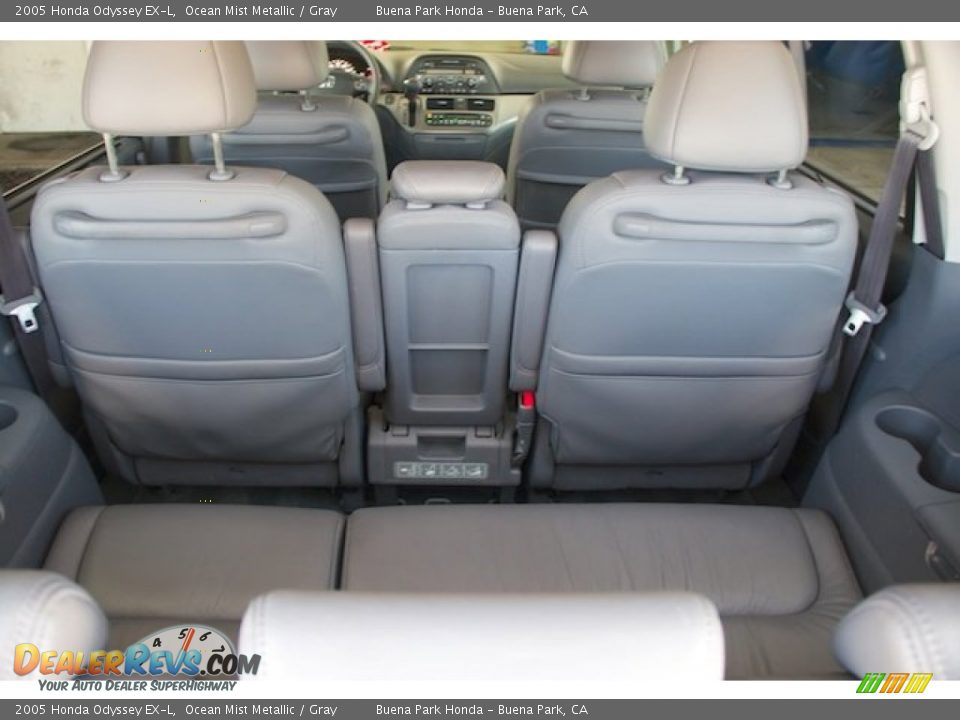 2005 Honda Odyssey EX-L Ocean Mist Metallic / Gray Photo #21