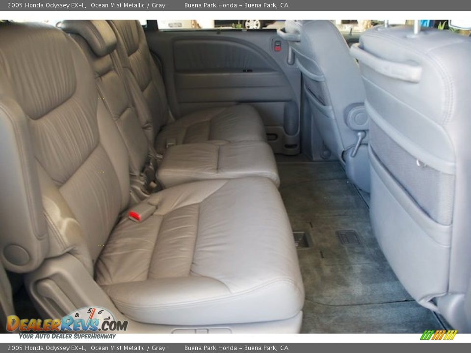 2005 Honda Odyssey EX-L Ocean Mist Metallic / Gray Photo #22