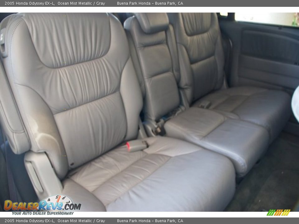 2005 Honda Odyssey EX-L Ocean Mist Metallic / Gray Photo #23