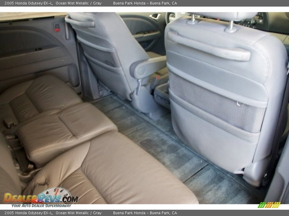 2005 Honda Odyssey EX-L Ocean Mist Metallic / Gray Photo #25