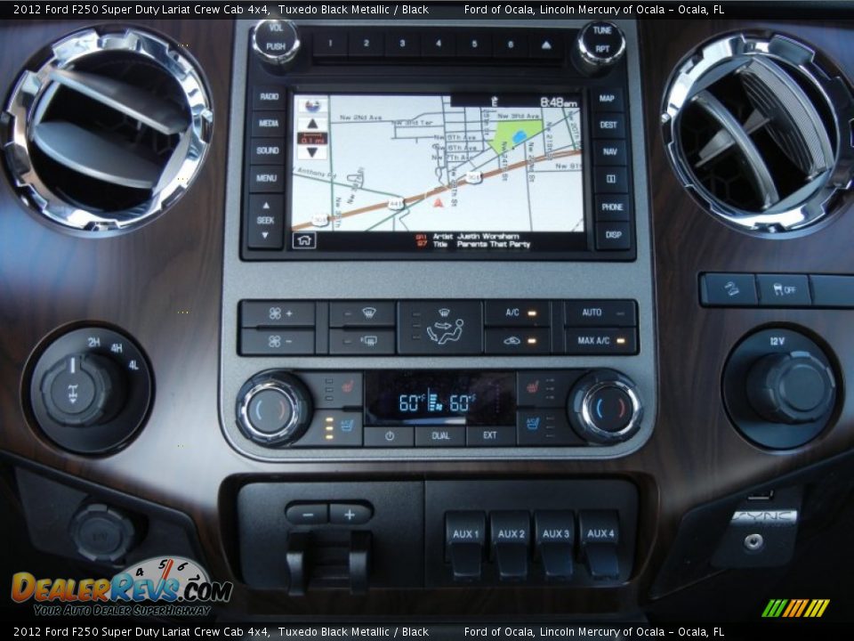 Navigation of 2012 Ford F250 Super Duty Lariat Crew Cab 4x4 Photo #10