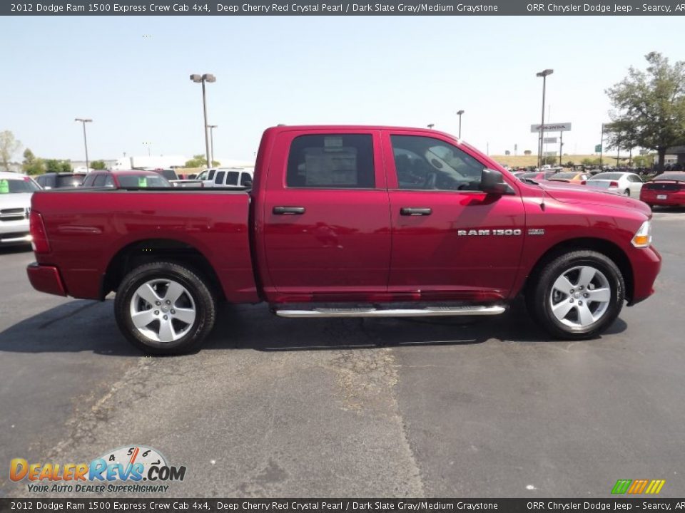 Deep Cherry Red Crystal Pearl 2012 Dodge Ram 1500 Express Crew Cab 4x4 Photo #4