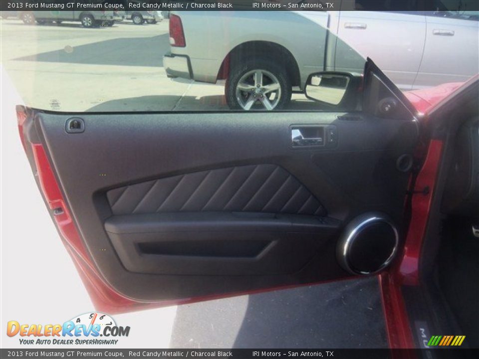 2013 Ford Mustang GT Premium Coupe Red Candy Metallic / Charcoal Black Photo #11