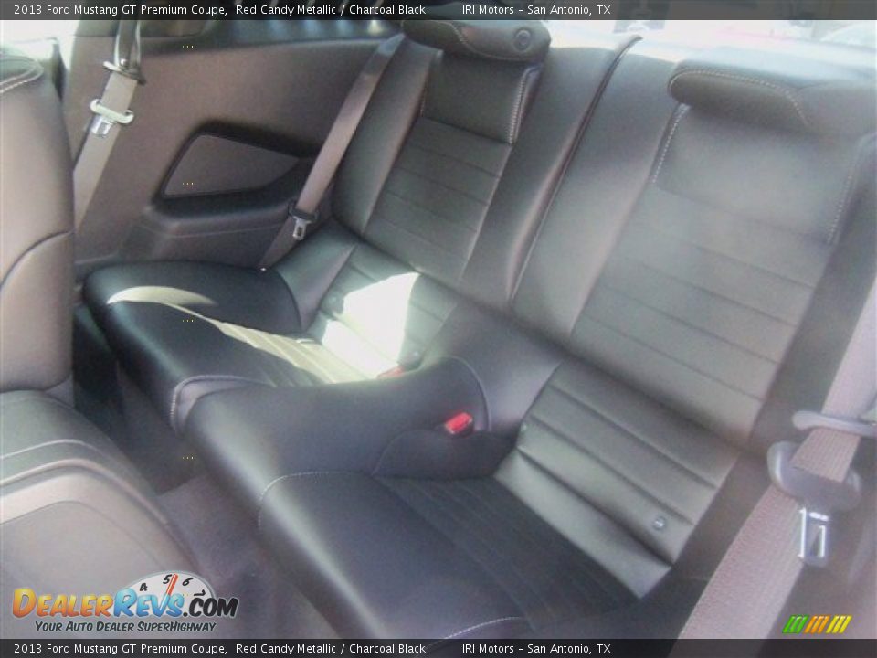 2013 Ford Mustang GT Premium Coupe Red Candy Metallic / Charcoal Black Photo #12