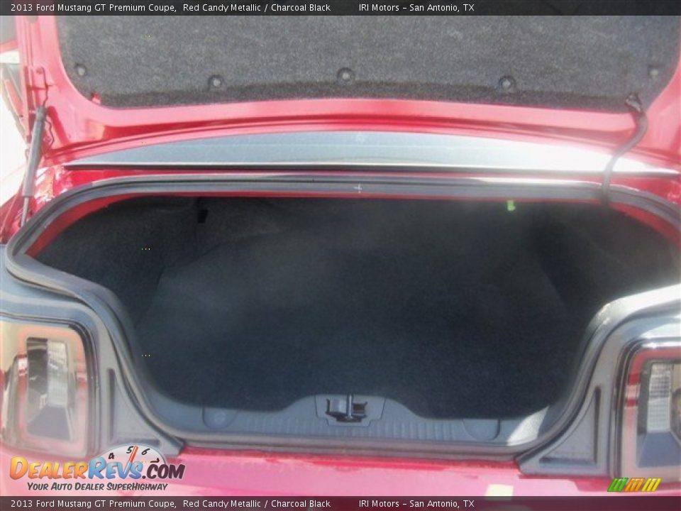 2013 Ford Mustang GT Premium Coupe Red Candy Metallic / Charcoal Black Photo #14