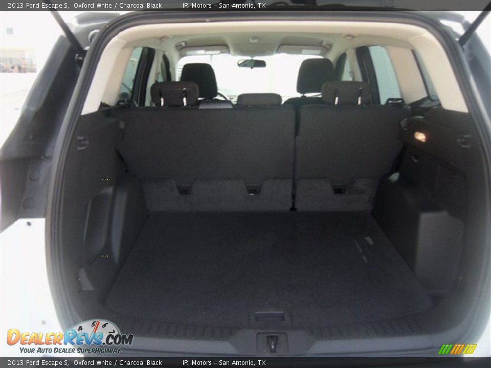 2013 Ford Escape S Oxford White / Charcoal Black Photo #15