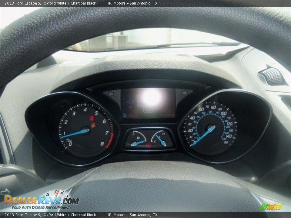 2013 Ford Escape S Oxford White / Charcoal Black Photo #17