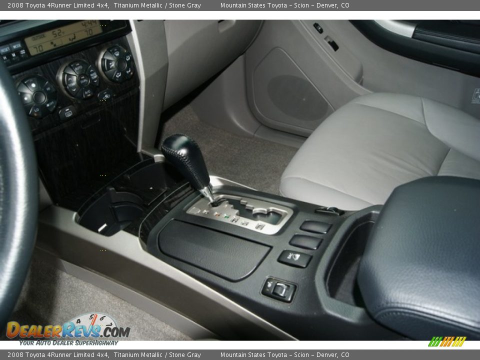 2008 Toyota 4Runner Limited 4x4 Titanium Metallic / Stone Gray Photo #9