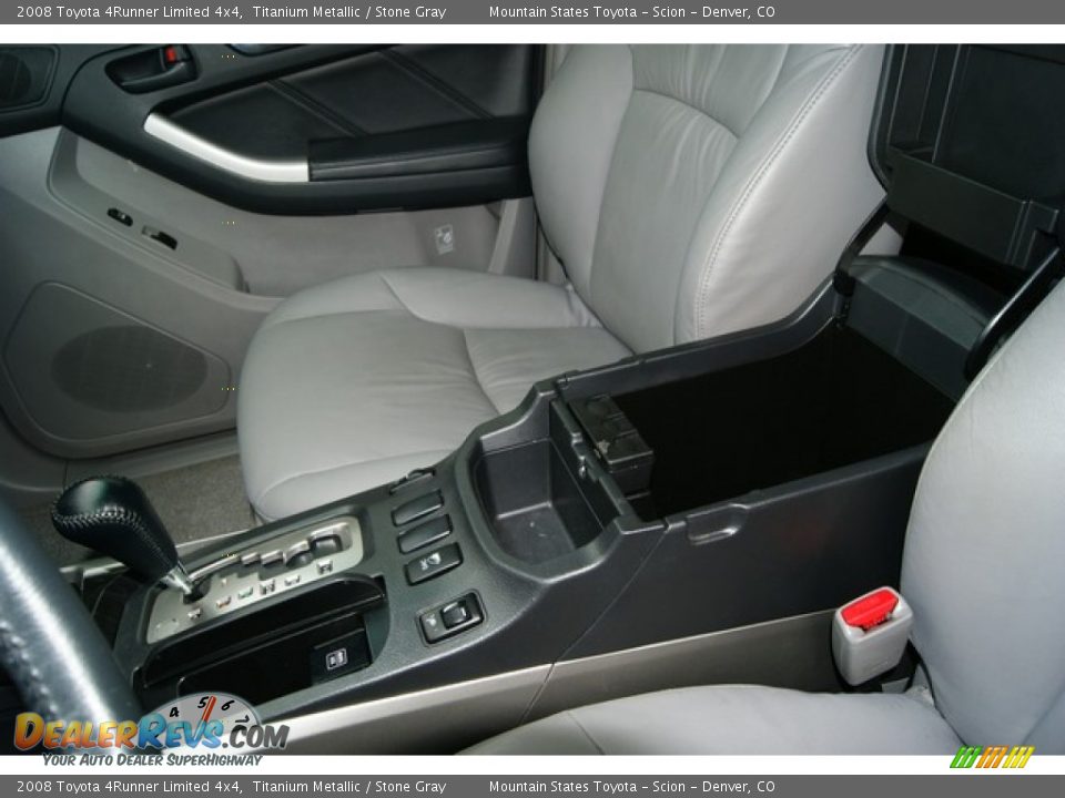 2008 Toyota 4Runner Limited 4x4 Titanium Metallic / Stone Gray Photo #10