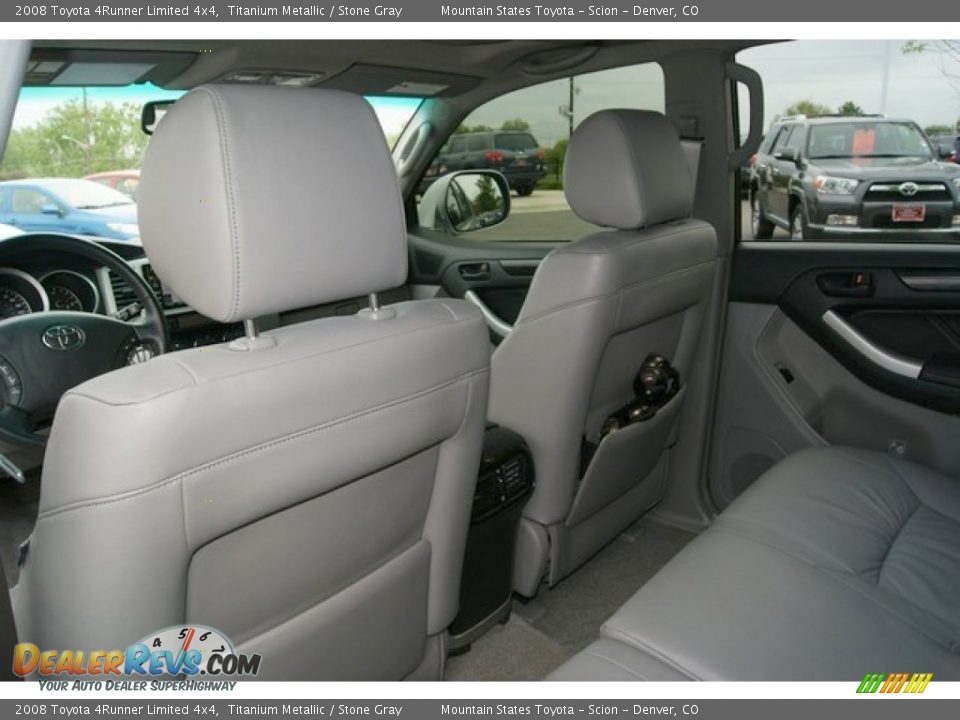 2008 Toyota 4Runner Limited 4x4 Titanium Metallic / Stone Gray Photo #11
