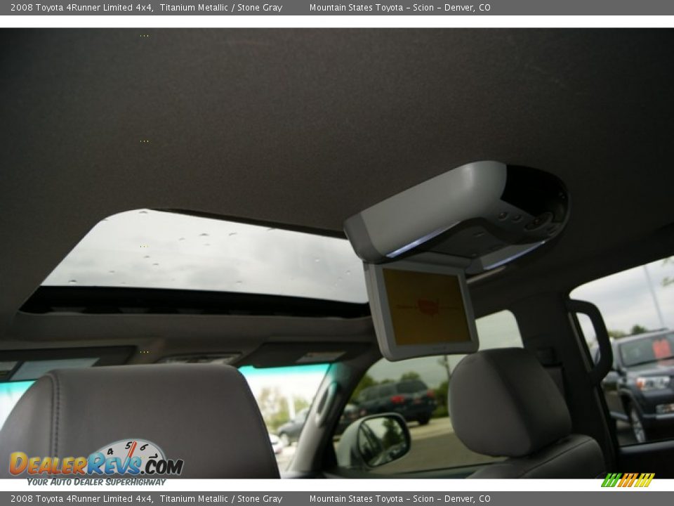 2008 Toyota 4Runner Limited 4x4 Titanium Metallic / Stone Gray Photo #13