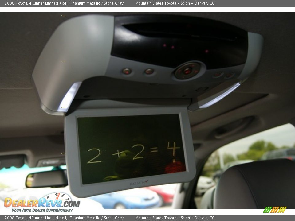 2008 Toyota 4Runner Limited 4x4 Titanium Metallic / Stone Gray Photo #14