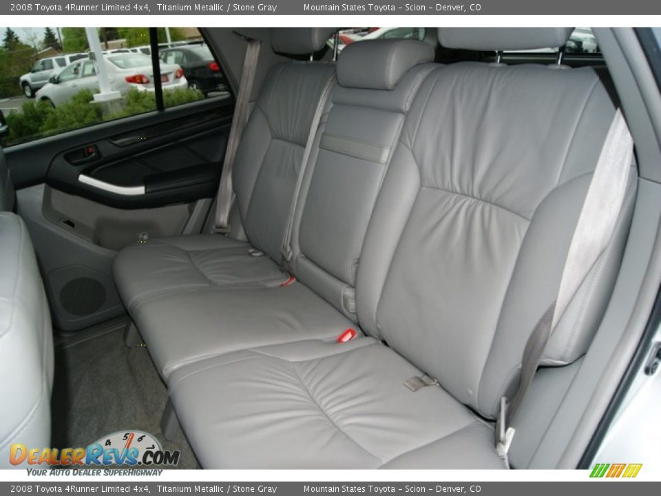 2008 Toyota 4Runner Limited 4x4 Titanium Metallic / Stone Gray Photo #15