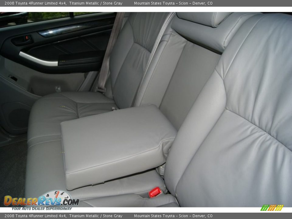 2008 Toyota 4Runner Limited 4x4 Titanium Metallic / Stone Gray Photo #16