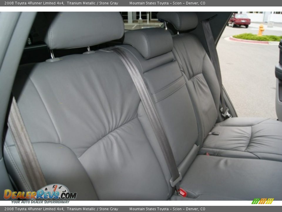 2008 Toyota 4Runner Limited 4x4 Titanium Metallic / Stone Gray Photo #18