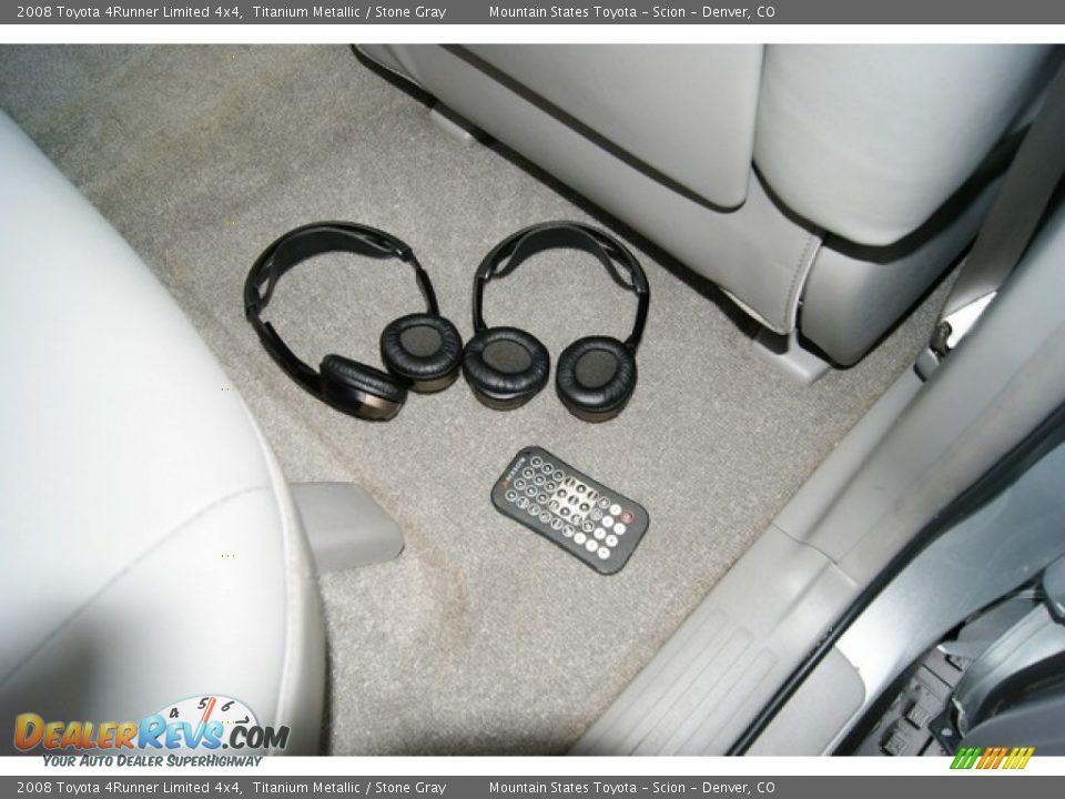 2008 Toyota 4Runner Limited 4x4 Titanium Metallic / Stone Gray Photo #20