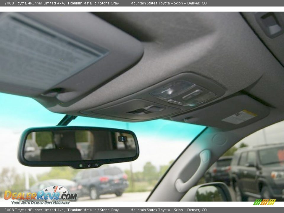 2008 Toyota 4Runner Limited 4x4 Titanium Metallic / Stone Gray Photo #36