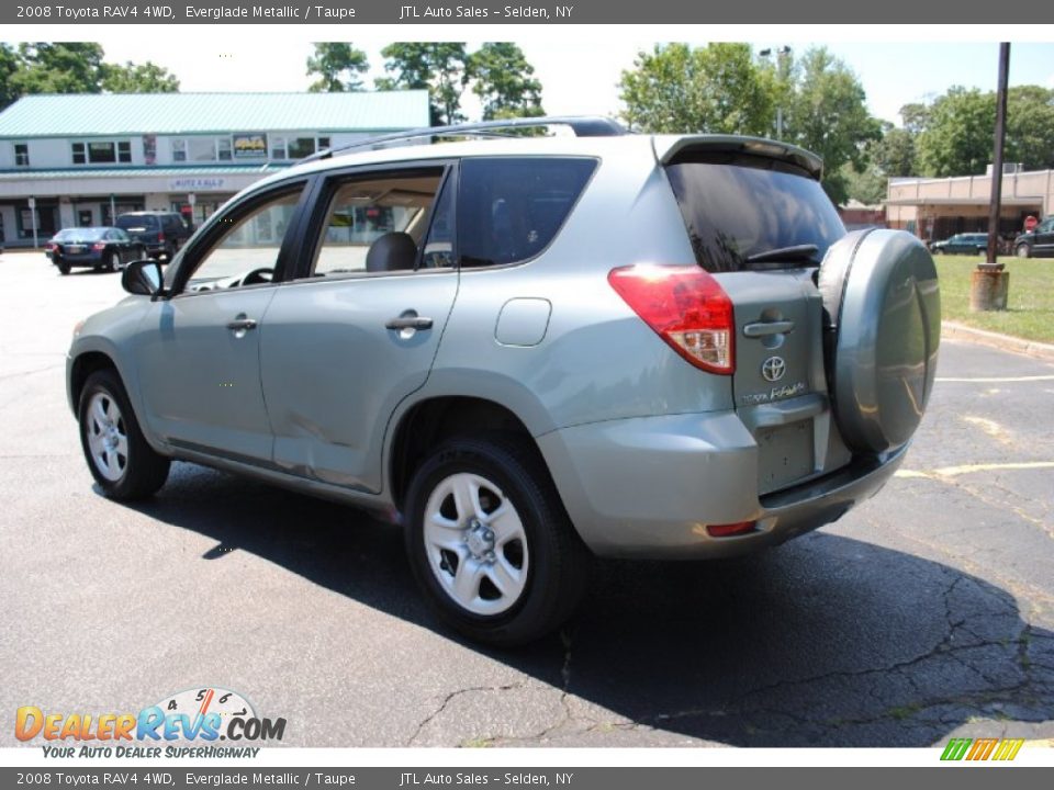 2008 Toyota RAV4 4WD Everglade Metallic / Taupe Photo #3
