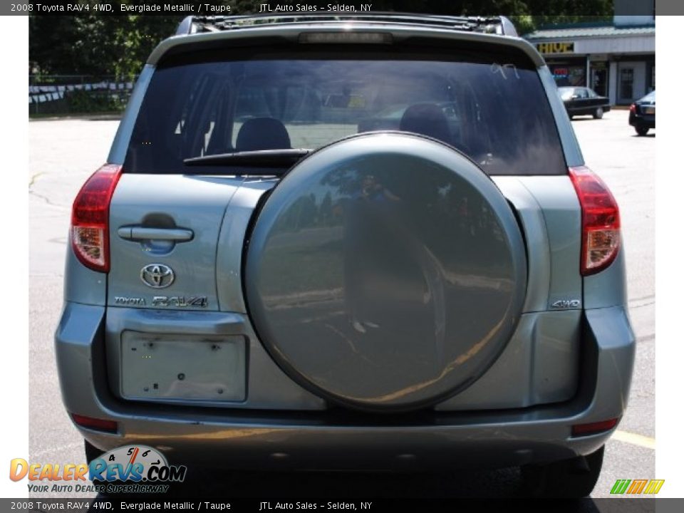 2008 Toyota RAV4 4WD Everglade Metallic / Taupe Photo #4