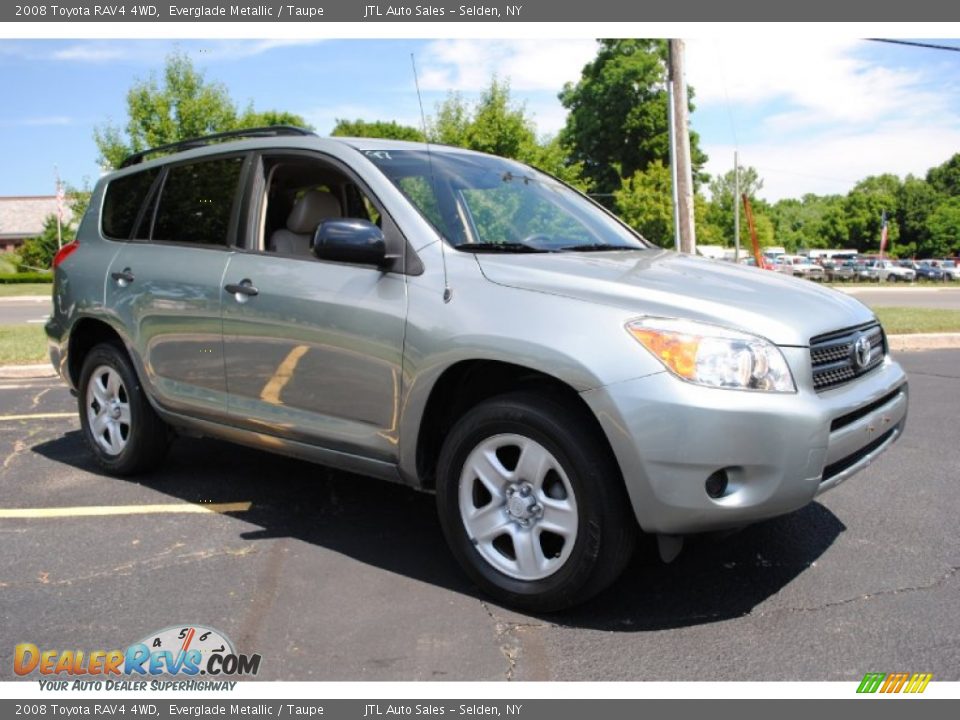 2008 Toyota RAV4 4WD Everglade Metallic / Taupe Photo #6