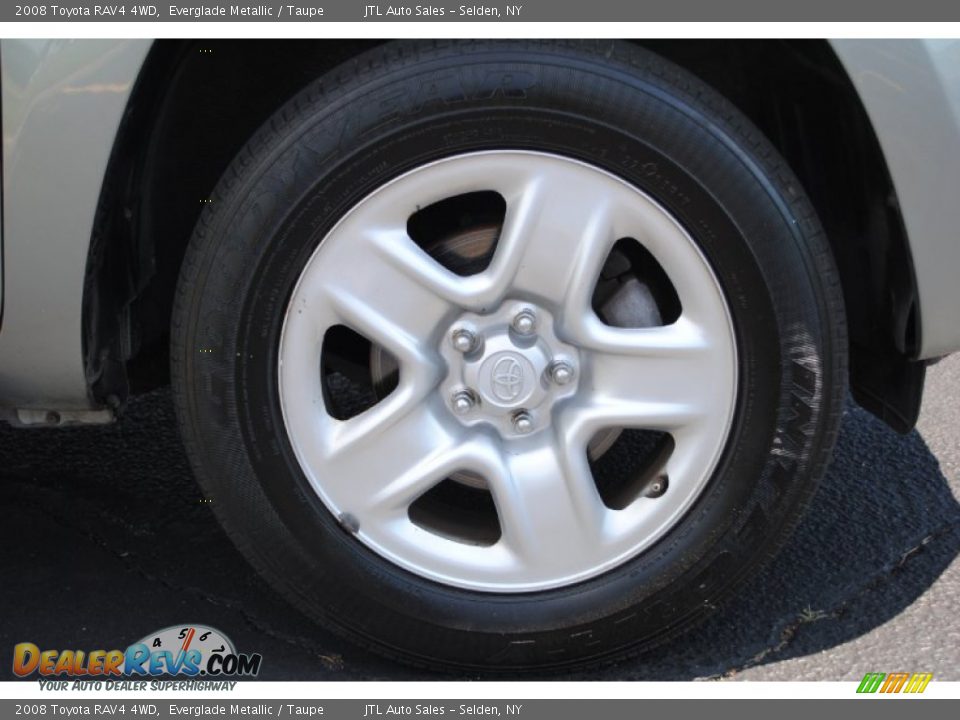 2008 Toyota RAV4 4WD Everglade Metallic / Taupe Photo #7