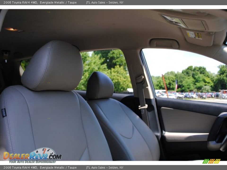 2008 Toyota RAV4 4WD Everglade Metallic / Taupe Photo #8
