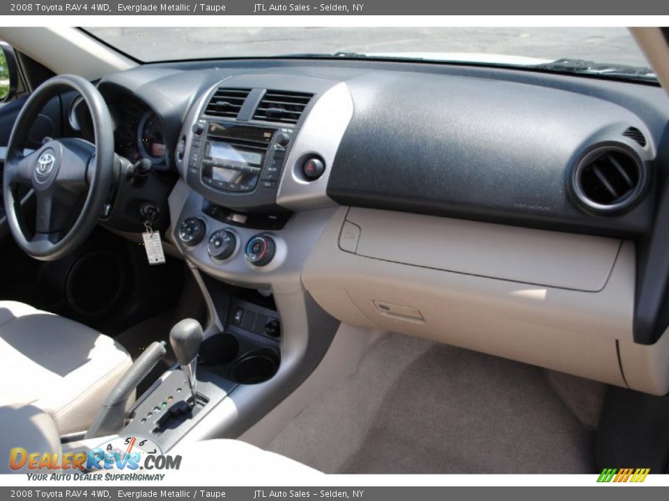 2008 Toyota RAV4 4WD Everglade Metallic / Taupe Photo #9