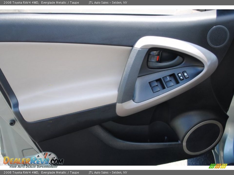 2008 Toyota RAV4 4WD Everglade Metallic / Taupe Photo #10