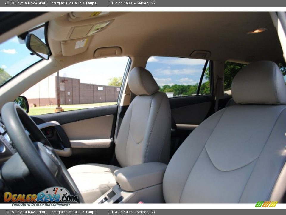 2008 Toyota RAV4 4WD Everglade Metallic / Taupe Photo #14