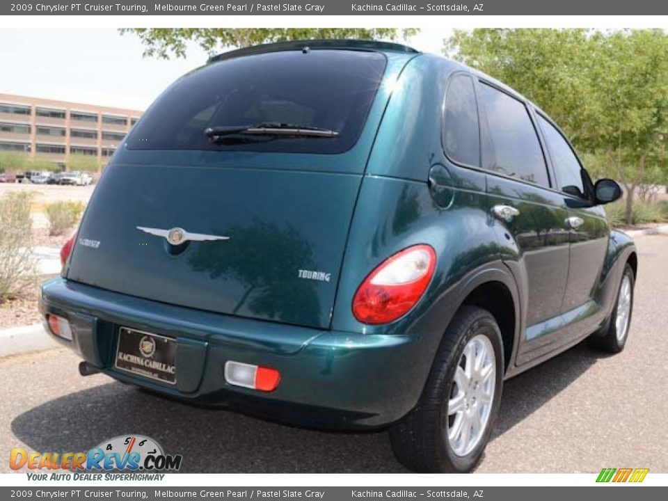 2009 Chrysler PT Cruiser Touring Melbourne Green Pearl / Pastel Slate Gray Photo #3