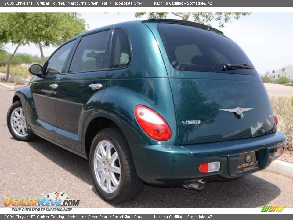 2009 Chrysler PT Cruiser Touring Melbourne Green Pearl / Pastel Slate Gray Photo #4