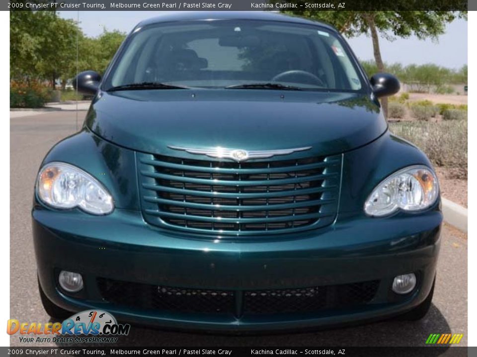 2009 Chrysler PT Cruiser Touring Melbourne Green Pearl / Pastel Slate Gray Photo #7