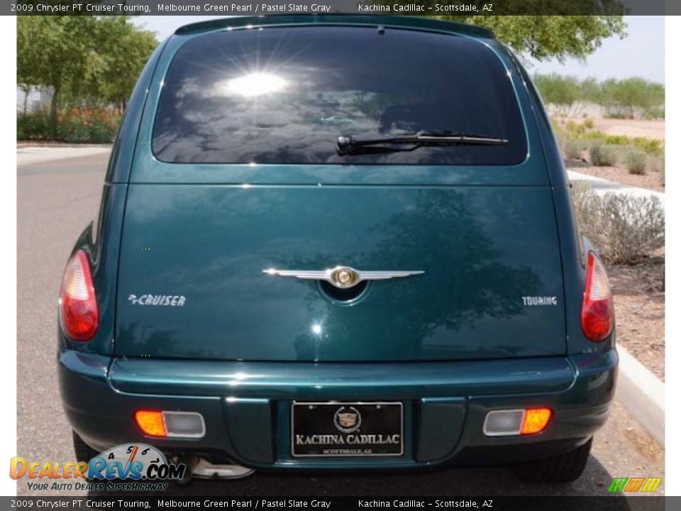 2009 Chrysler PT Cruiser Touring Melbourne Green Pearl / Pastel Slate Gray Photo #8