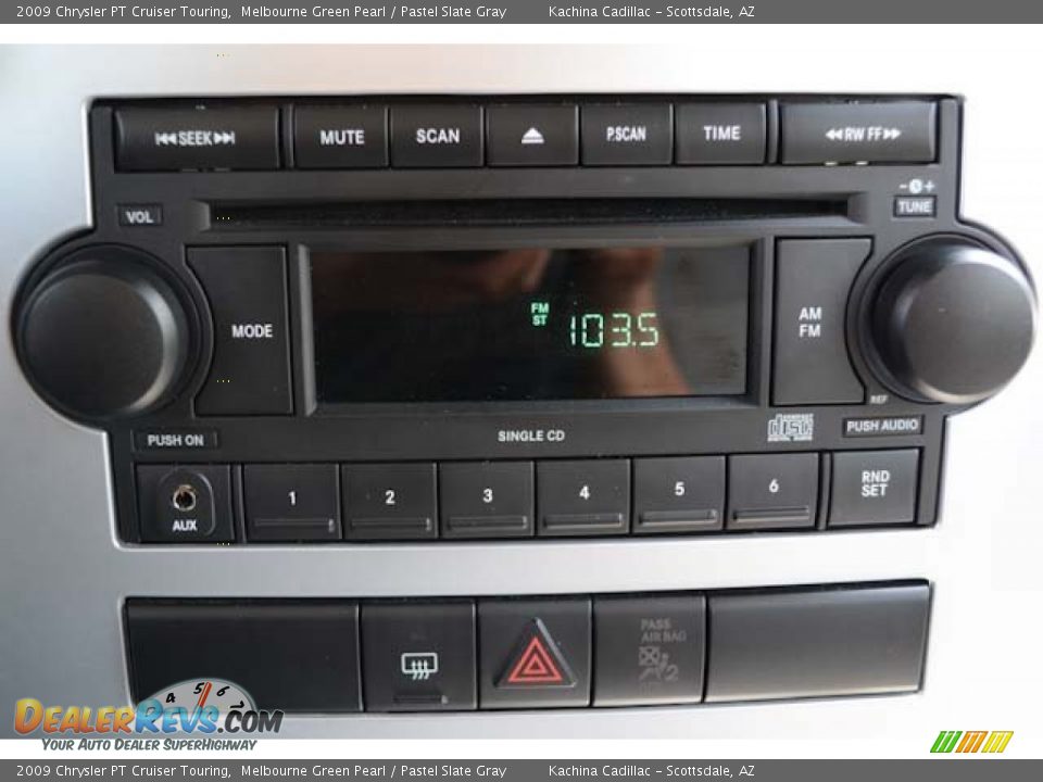 Audio System of 2009 Chrysler PT Cruiser Touring Photo #26