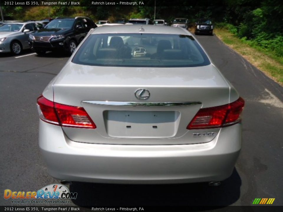 2012 Lexus ES 350 Tungsten Pearl / Black Photo #3