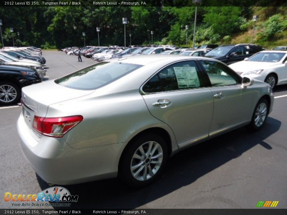 2012 Lexus ES 350 Tungsten Pearl / Black Photo #4