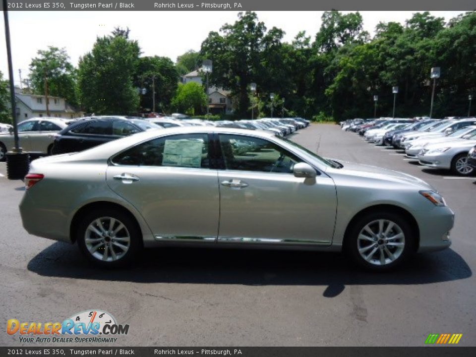 2012 Lexus ES 350 Tungsten Pearl / Black Photo #5