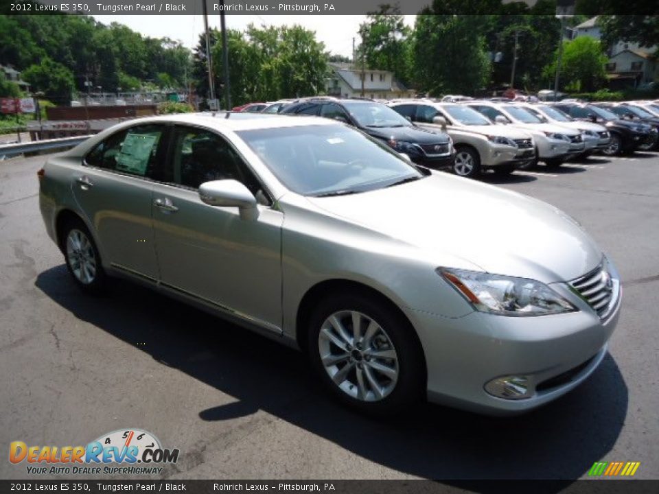 2012 Lexus ES 350 Tungsten Pearl / Black Photo #6
