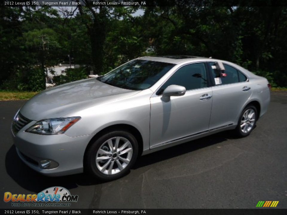 2012 Lexus ES 350 Tungsten Pearl / Black Photo #8