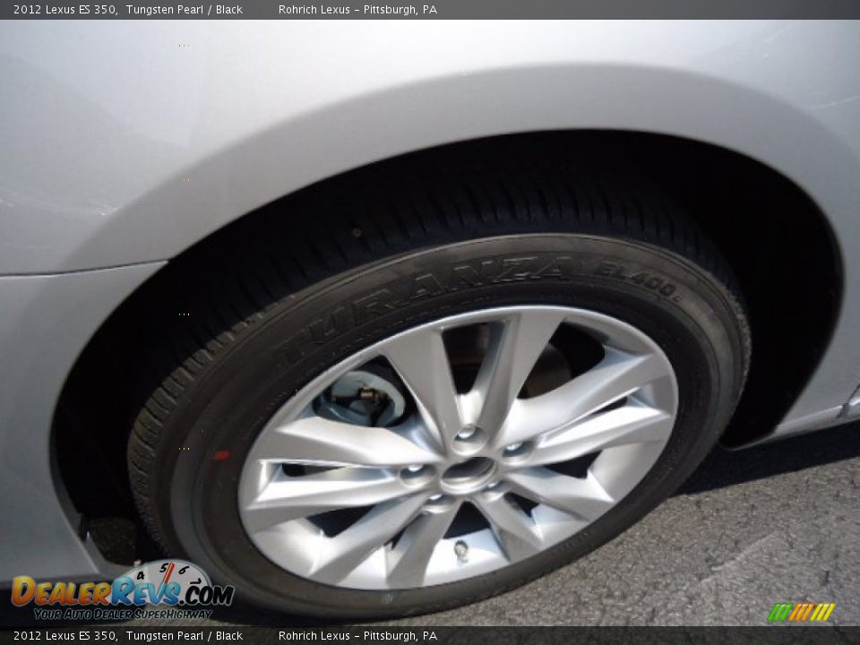 2012 Lexus ES 350 Tungsten Pearl / Black Photo #9