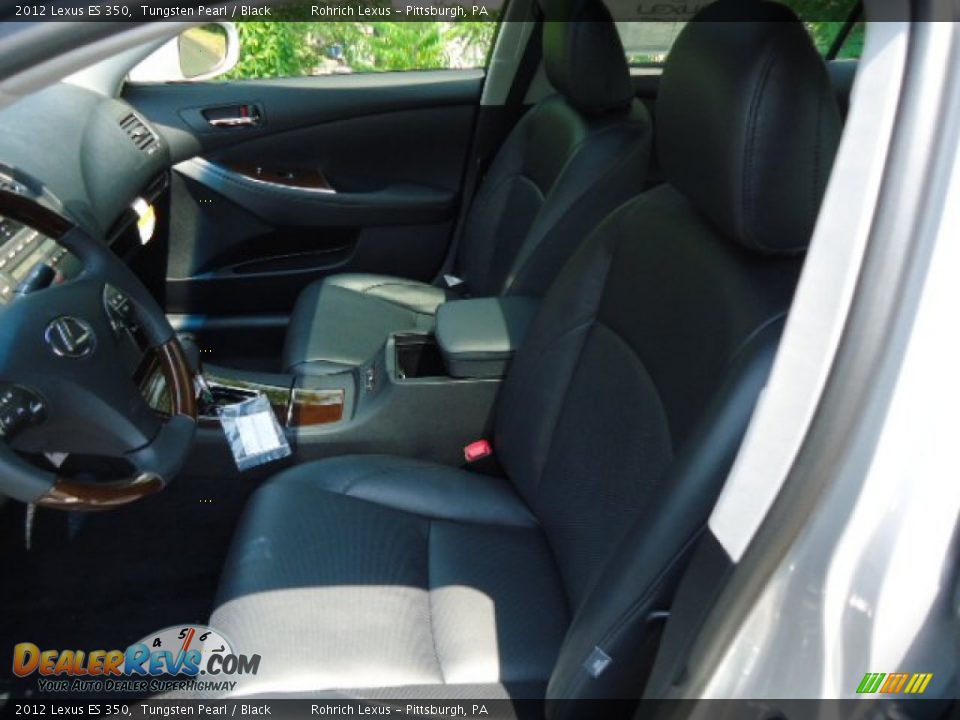 2012 Lexus ES 350 Tungsten Pearl / Black Photo #10