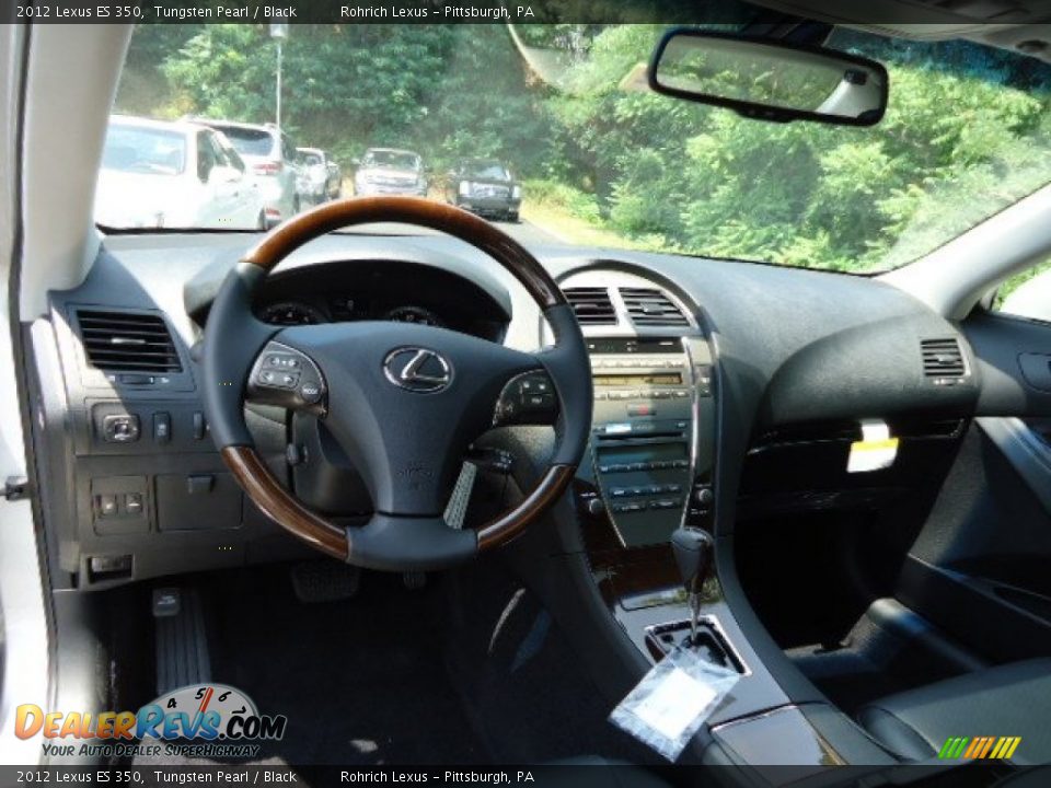 2012 Lexus ES 350 Tungsten Pearl / Black Photo #12