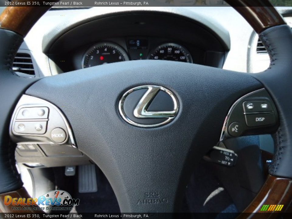 2012 Lexus ES 350 Tungsten Pearl / Black Photo #18