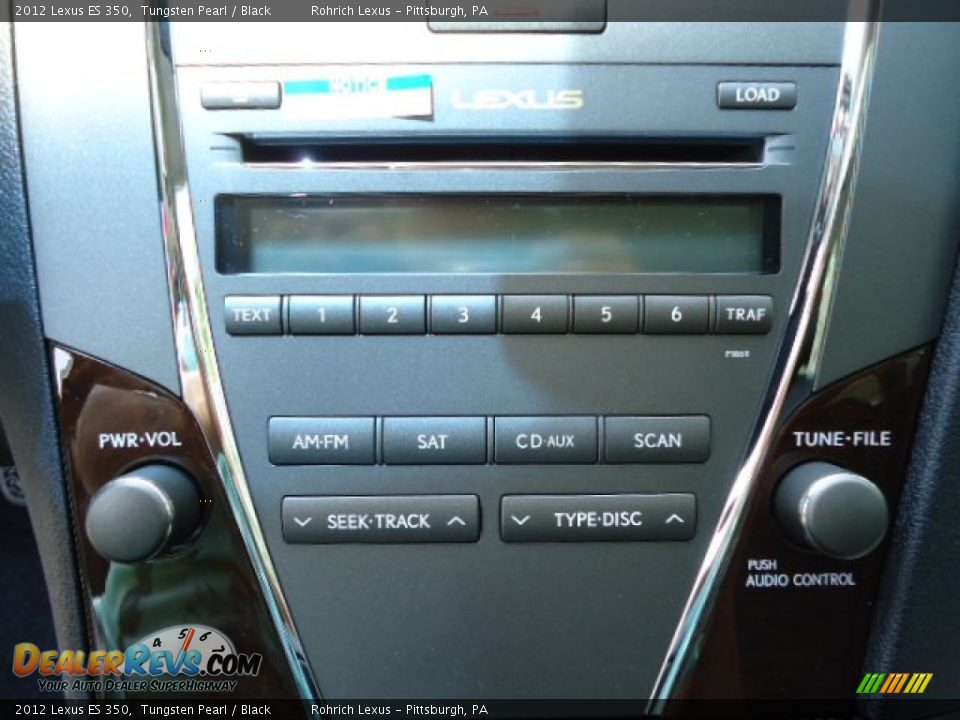 2012 Lexus ES 350 Tungsten Pearl / Black Photo #19